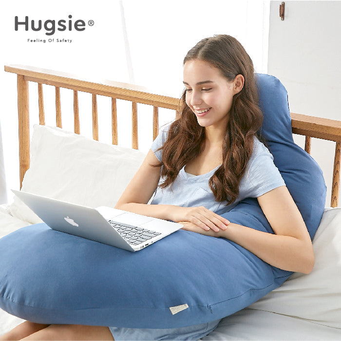 Hugsie Maternity Pillow Cooling Touch -Forest