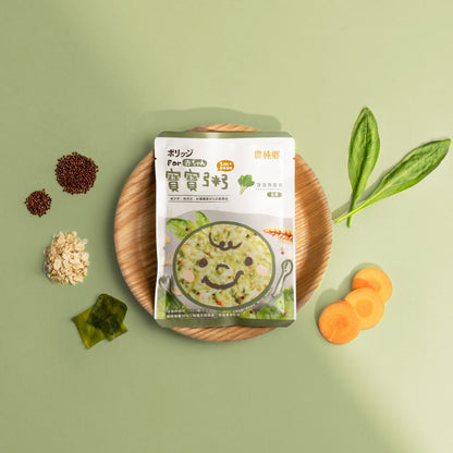 Nong Chun Xiang | Single Pack Spinach Quinoa Porridge 150g (5m+)