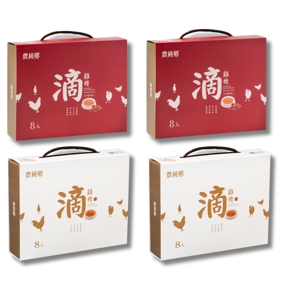 【Value Four-Pack】Nong Chun Xiang Chicken Essence and Jujube and Goji Berry