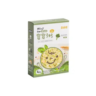 Nong Chun Xiang | Spinach Quinoa Porridge (150g x 4 packs) / Box (5m+)