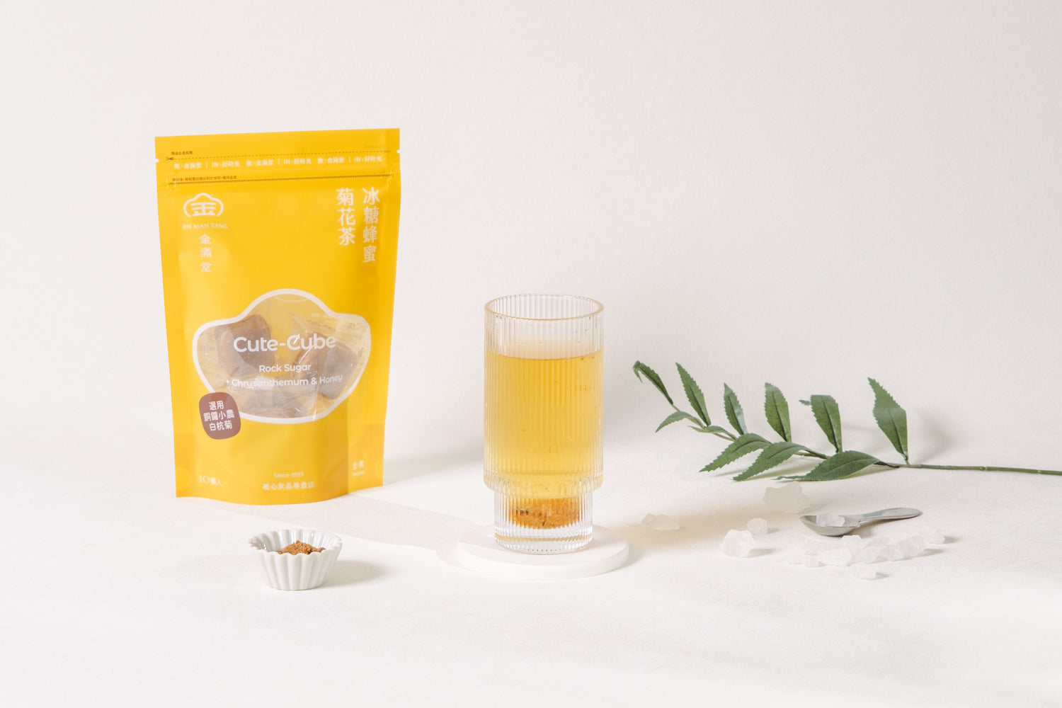 Jin Man Tang【Cute.Cube】Rock Sugar Honey Chrysanthemum Tea 200g