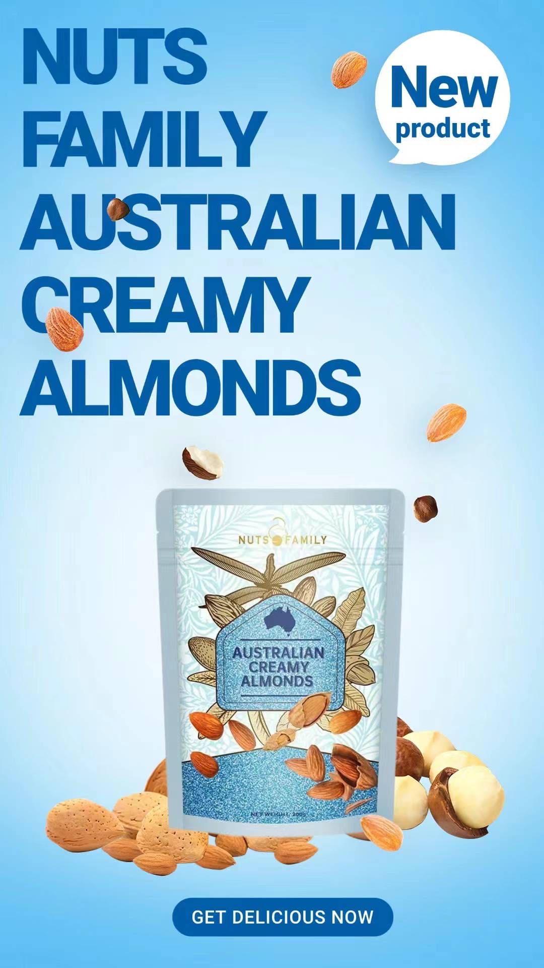 Nuts Family Creamy Almonds 200g